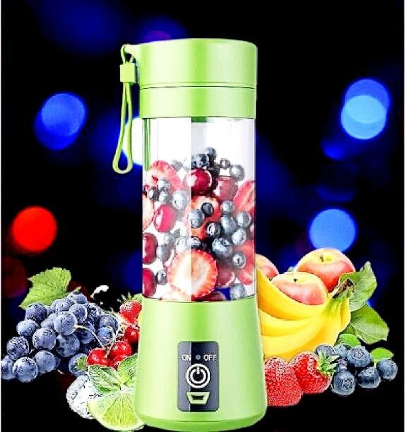 Image of JayGopalTrendz Electric Fruit Juicer Maker USB Rechargeable Mini Juicer Mixer GrinderPJ441 350 W Juicer Mixer Grinder