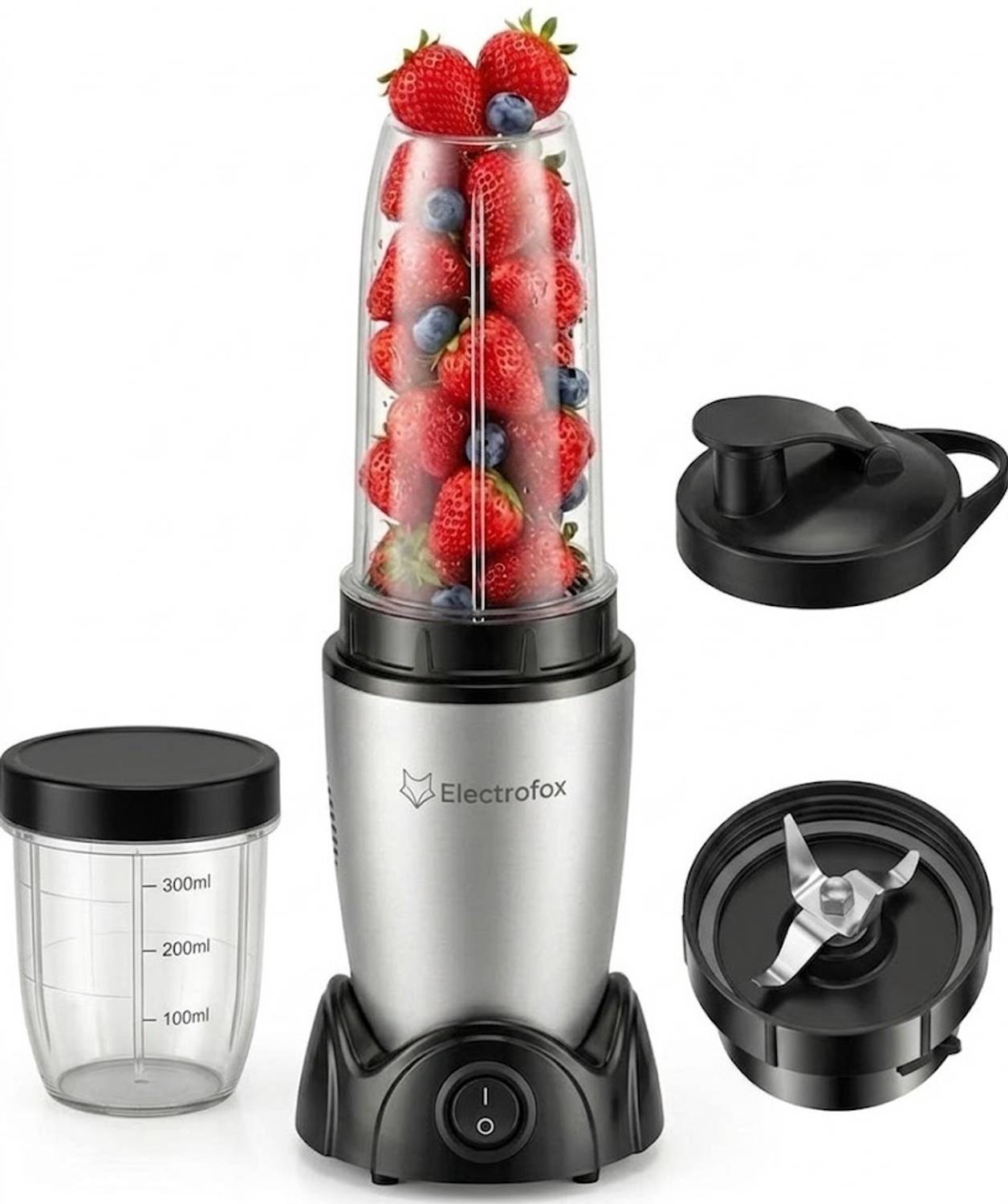 Electrofox Blendo+ 2 Jar Nutri Blender 750 W