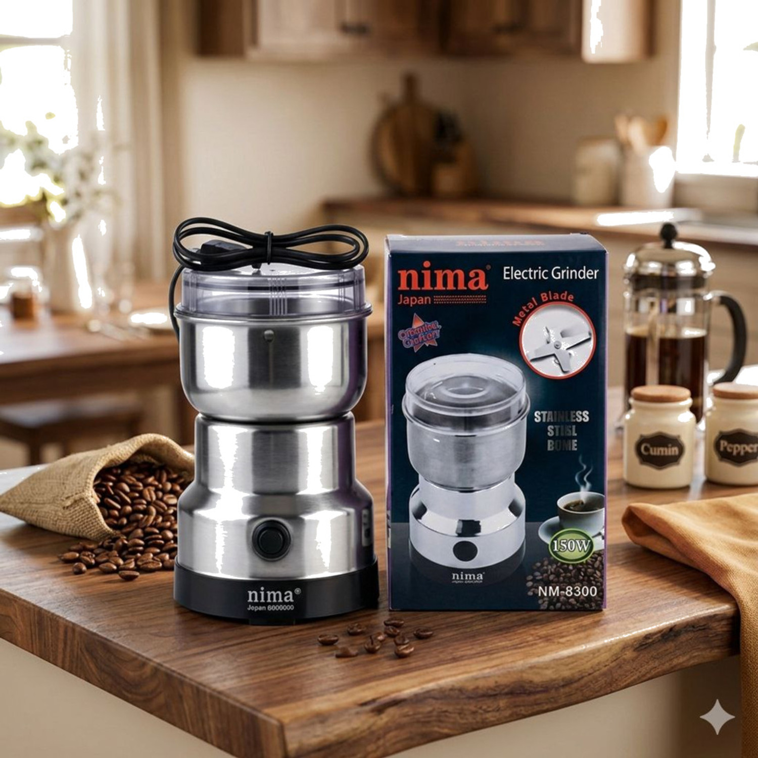 Image of jiyanshi Electric Grinder Series 150 W Mixer Grinder