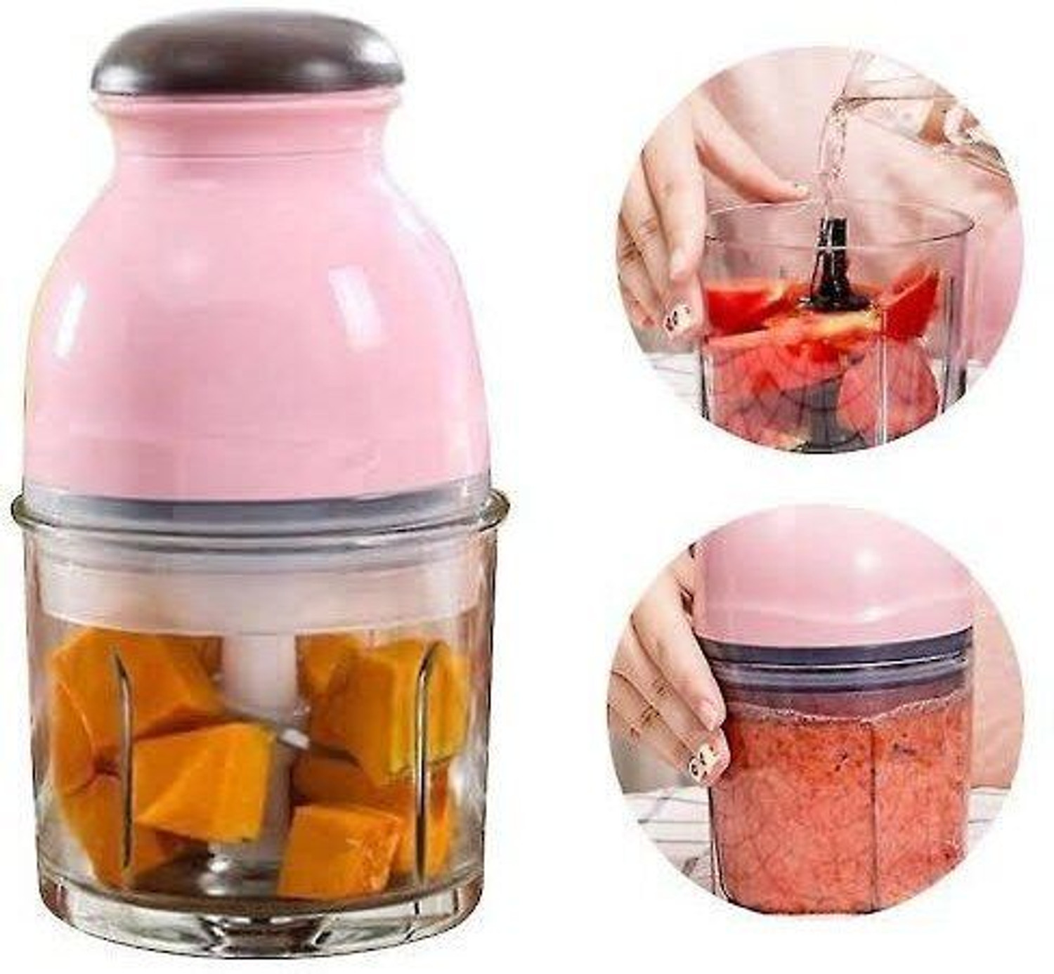 Image of WIZMATE Hand Juicer 300 W Juicer Mixer Grinder