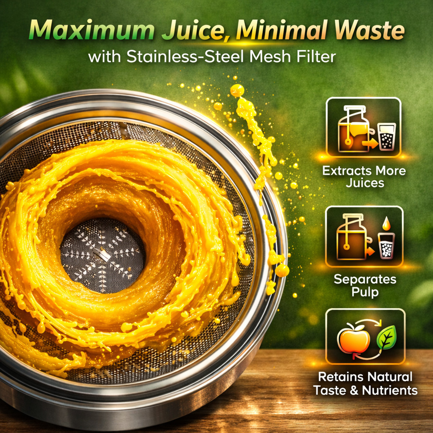 Image of BOOSTER Powerful Juicer 550 W Juicer Mixer Grinder