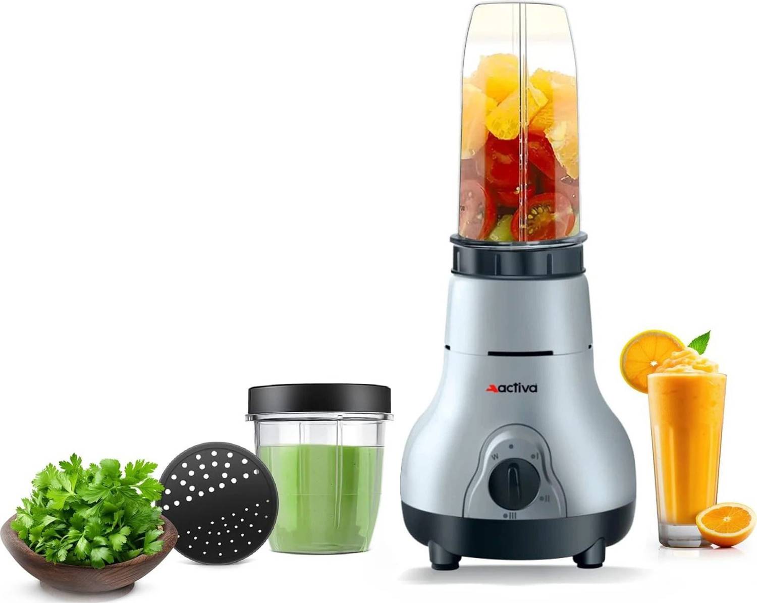 ACTIVA Easy Mix Nutri 2 Jar With Powerful Powerful Long Lasting S...mo