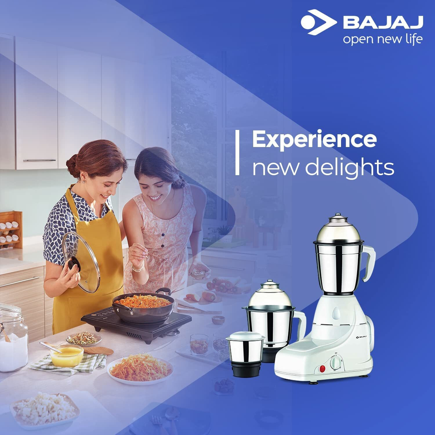 Image of BAJAJ Gx8 750 W Mixer Grinder