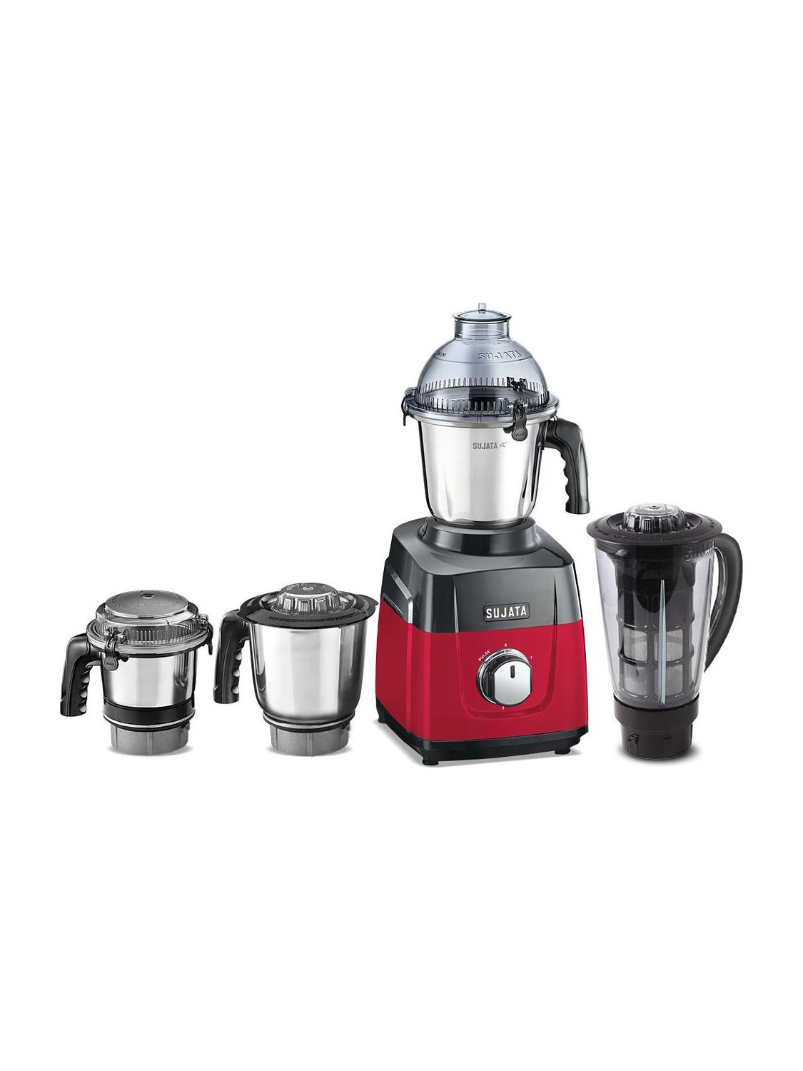 SUJATA MG03 Double Ball Bearing Motor | 24000 RPM | Blender With Coconut Milk Extractor 1000 W Mixer Grinder