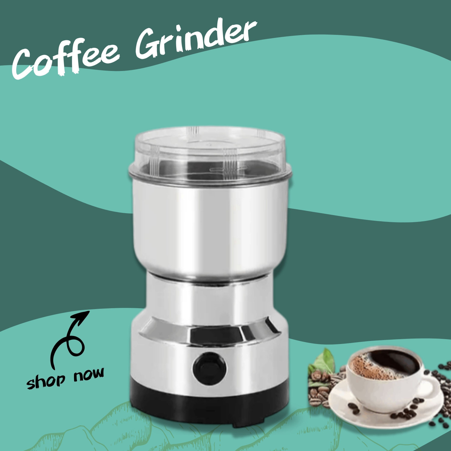 Image of JayGopalTrendz Electric Mini Mixer Coffee Grinder Juicer Light weight Compact for KitchenFG442 240 W Juicer Mixer Grinder