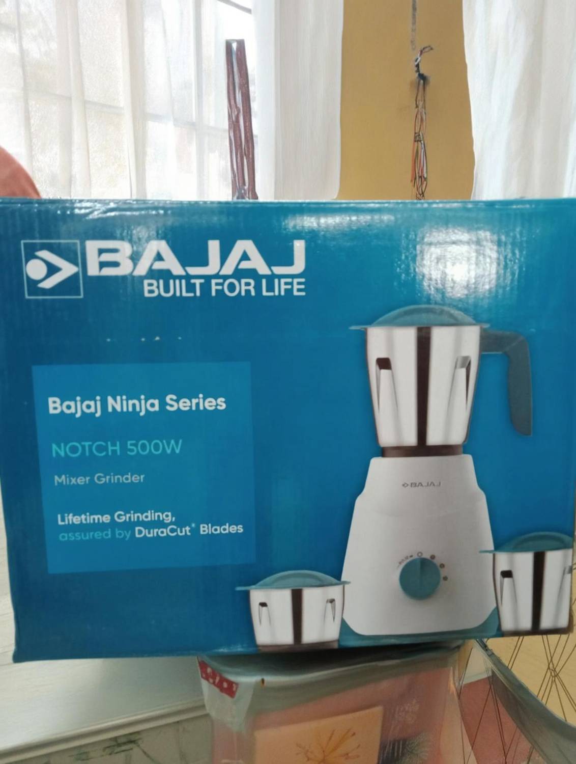 BAJAJ Ninja Series Notch 500 Mixer Grinder French Blue 500 W Mixer