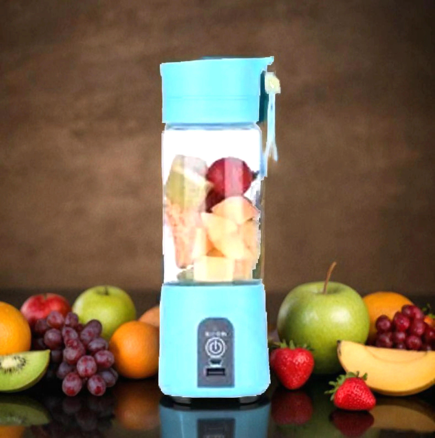 Image of JayGopalTrendz Electric Fruit Juicer Maker USB Rechargeable Mini Juicer Mixer GrinderHD136 350 W Juicer Mixer Grinder