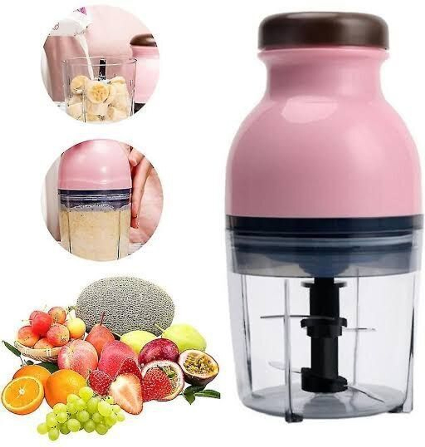 Image of WIZMATE Hand Juicer 300 W Juicer Mixer Grinder