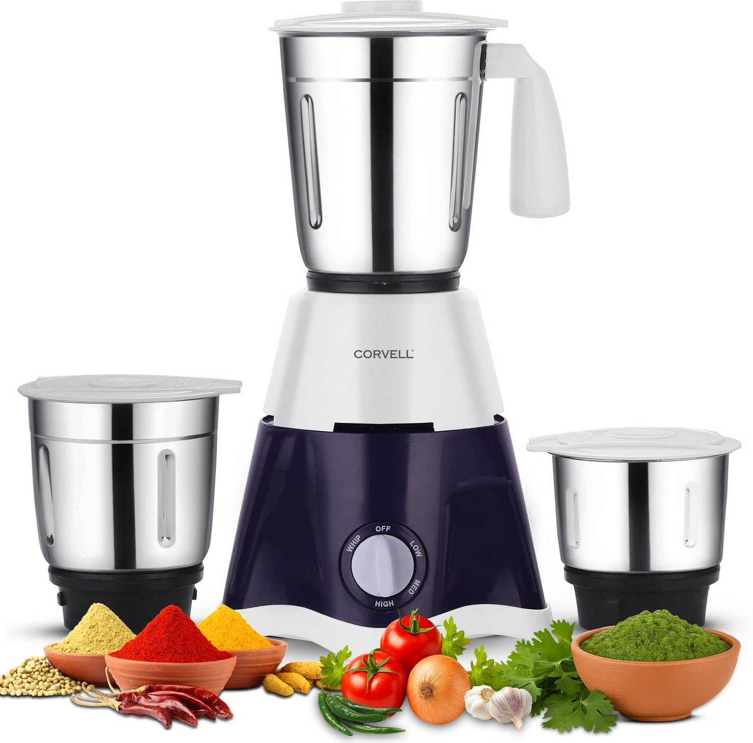 Corvell NUTRIX 750 W Mixer Grinder
