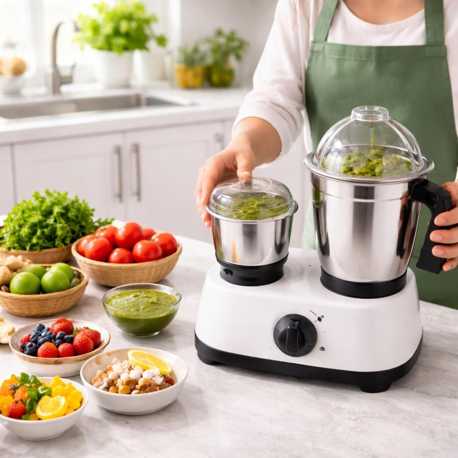 Image of DecorDine Jar 25 W Juicer Mixer Grinder