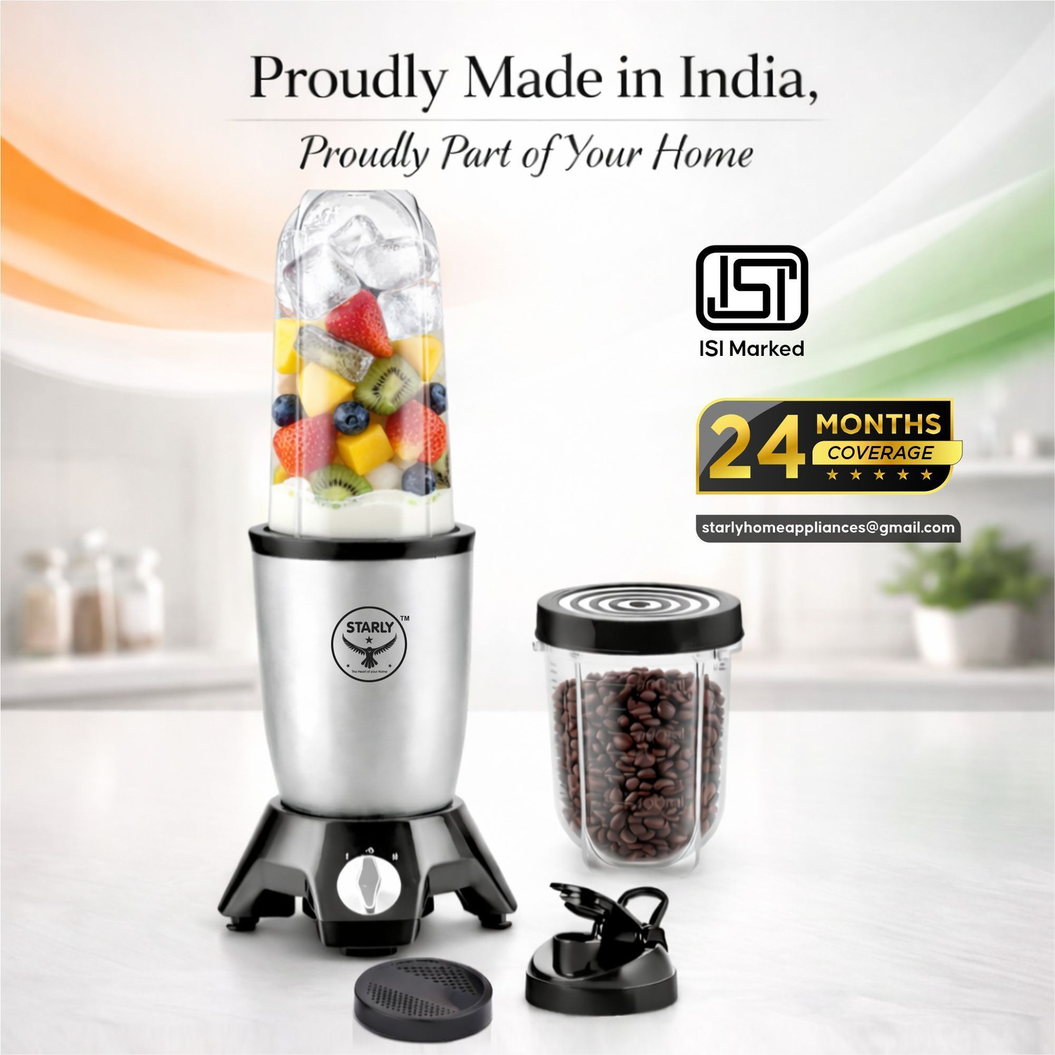 Image of Starly Enterprises Best Home Mixer Grinder 500 W Juicer Mixer Grinder