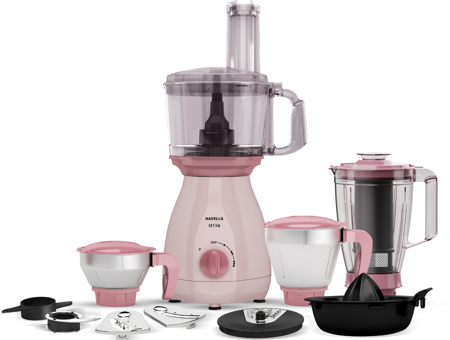 Image of HAVELLS Rhythm 750 W Mixer Grinder