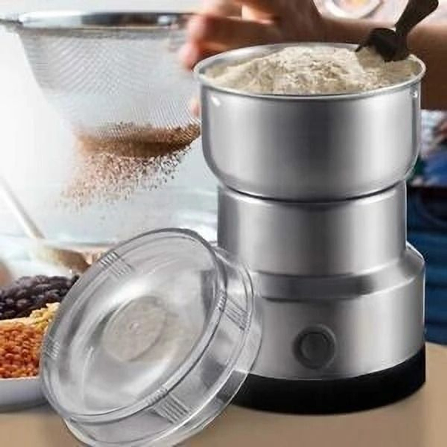 Image of Radhe Folding Jar,Compact Kitchen design Electric Household Grinder W 300 W Juicer Mixer Grinder