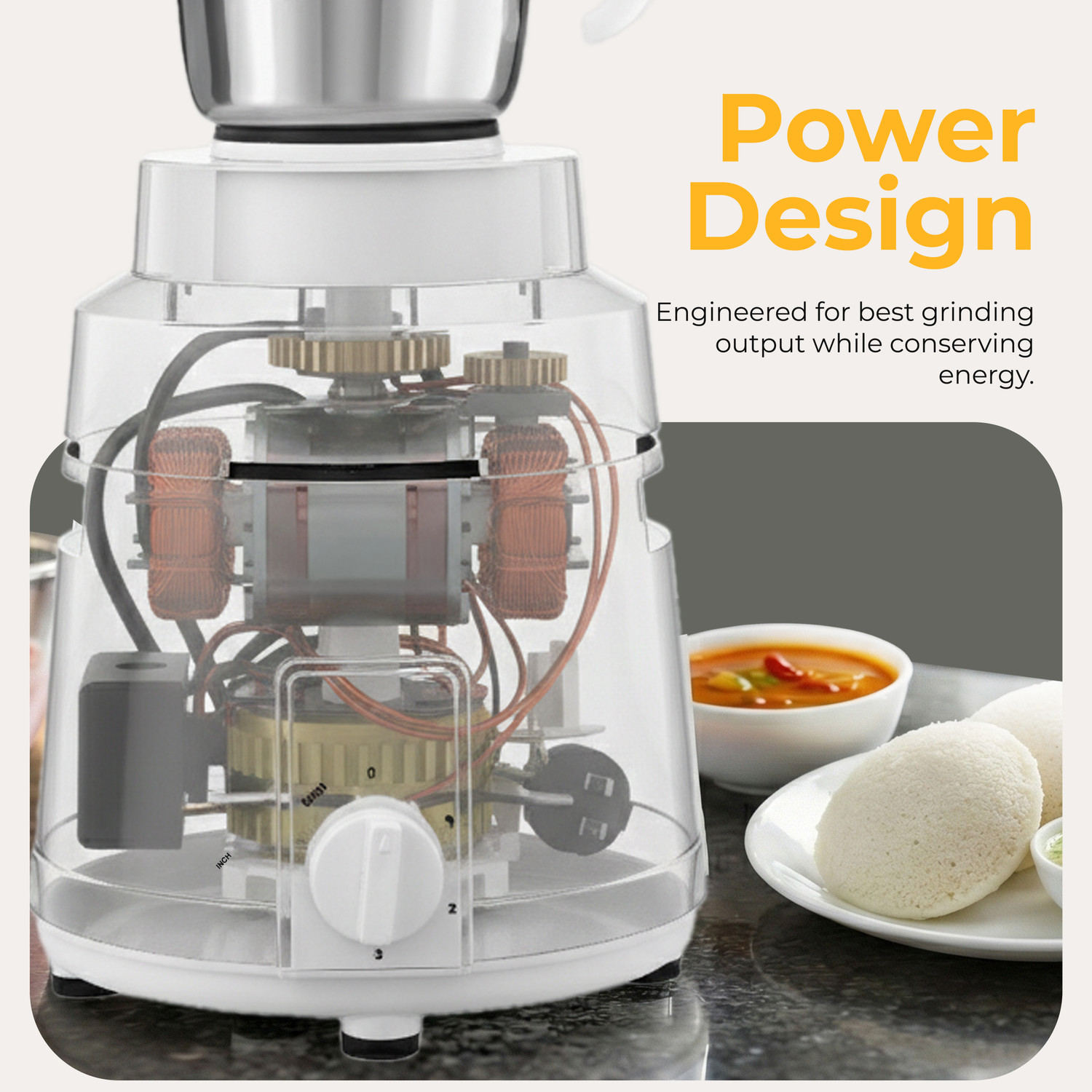 Image of Flipkart SmartBuy Velocity Pro Heavy Duty 1000 W Mixer Grinder