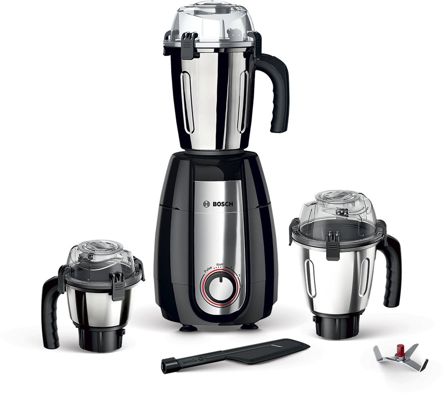 BOSCH Mixer Grinder 1000 W Mixer Grinder (MGM8836BIN 3 Jars B
