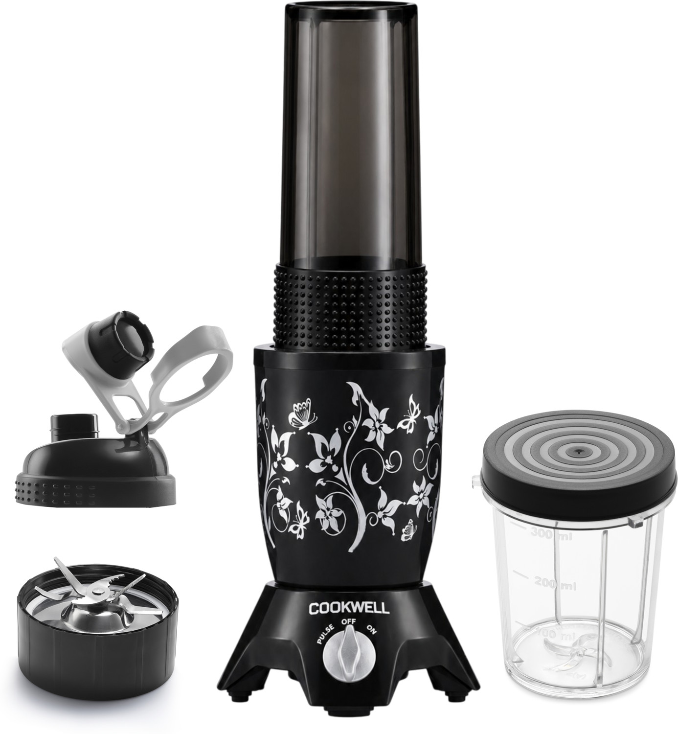 Image of cookwell Bullet 600 W Juicer Mixer Grinder