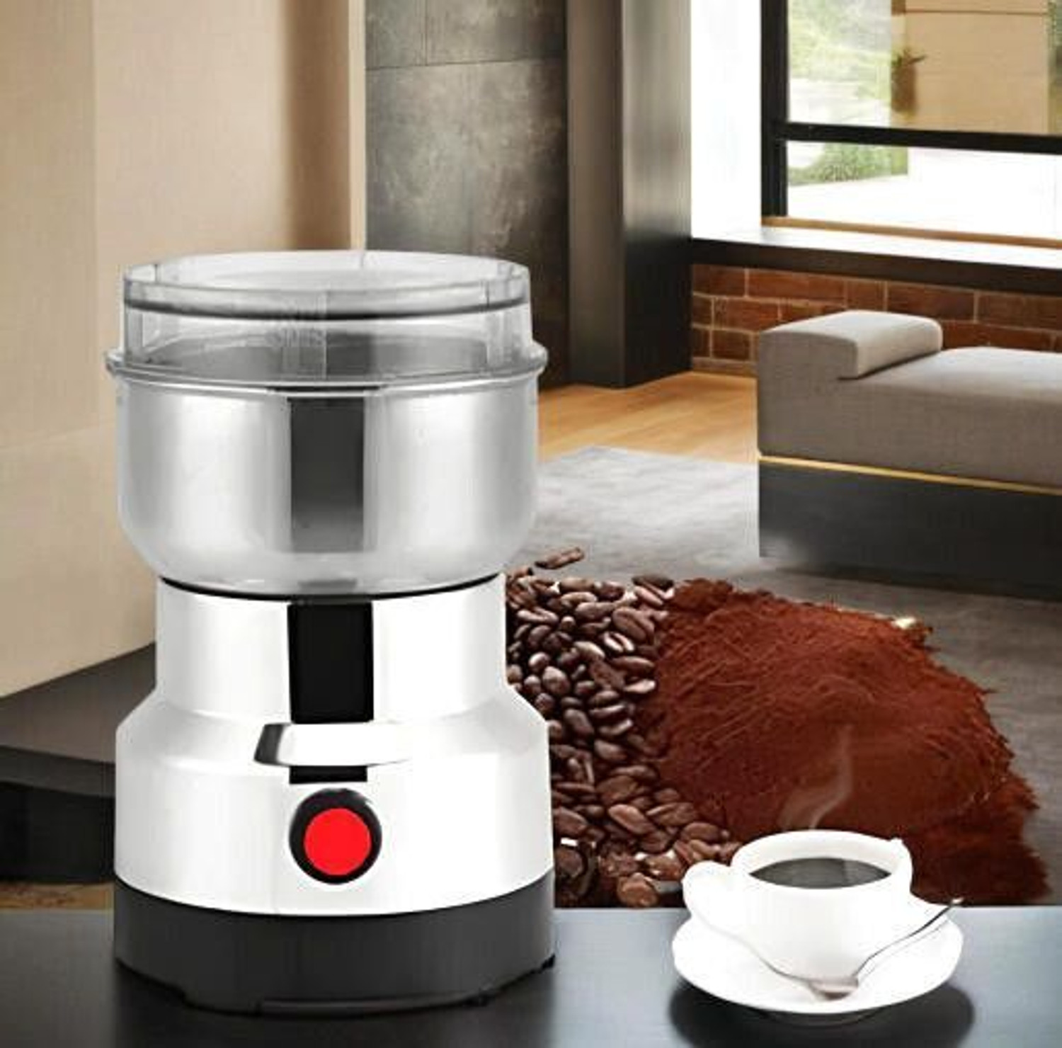 Image of JayGopalTrendz 150W Electric Mini Mixer Grinder Juicer Light weight Compact for KitchenCC190 240 W Juicer Mixer Grinder