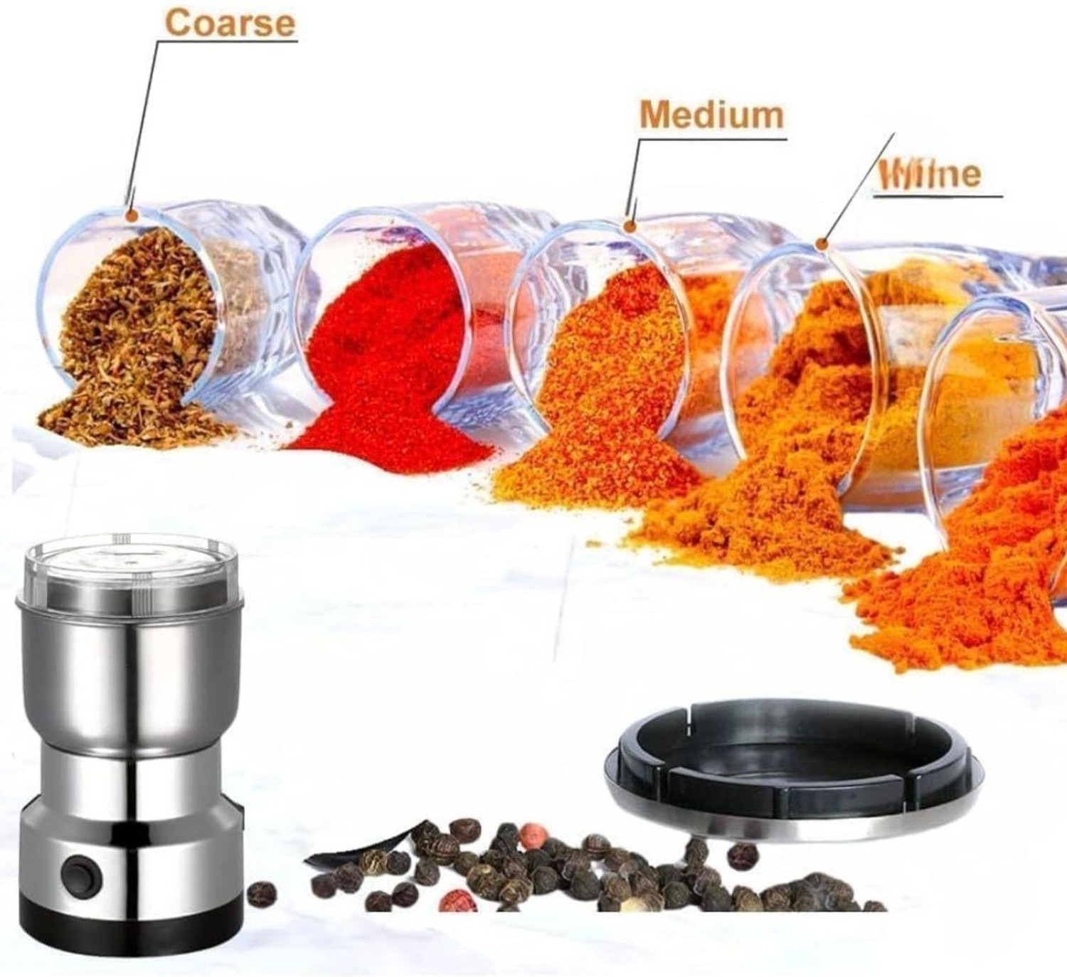 Image of SANKALPKITCHENMART Multipurpose Electric Spice Grinder 230 W Juicer Mixer Grinder