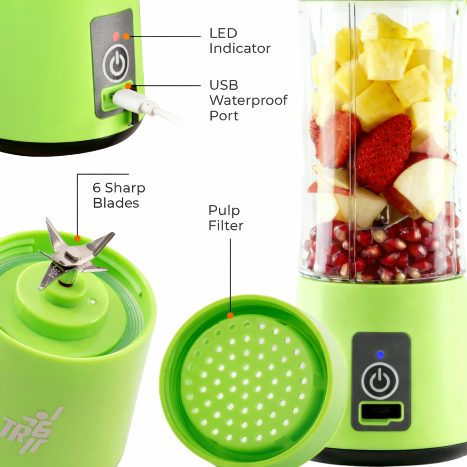 Image of jiyanshi Portable Blender Series 300 W Juicer