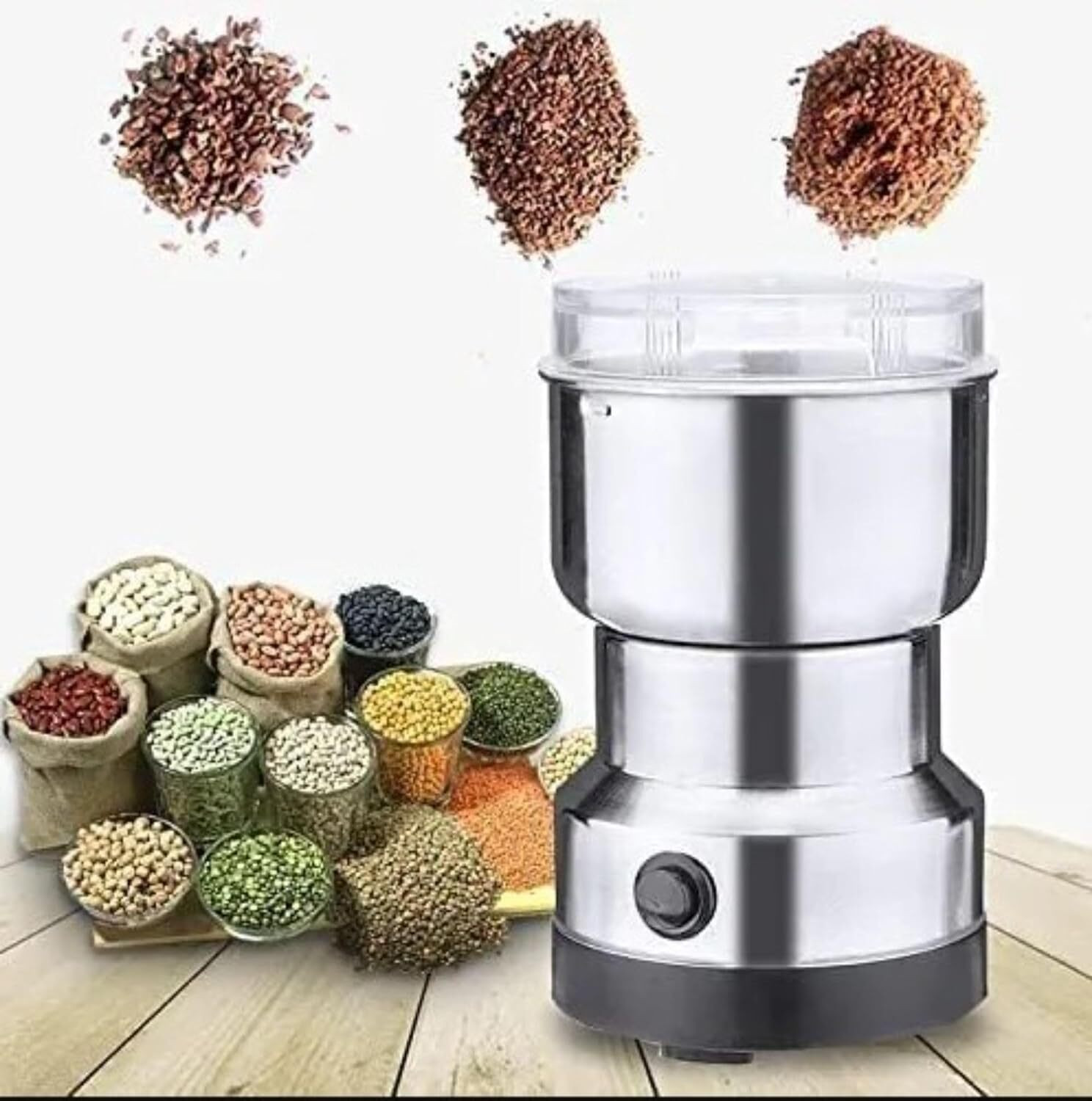 Image of R.T. Impex Grinder Machine for Home, Mini Grinder for Spices 200 W Mixer Grinder