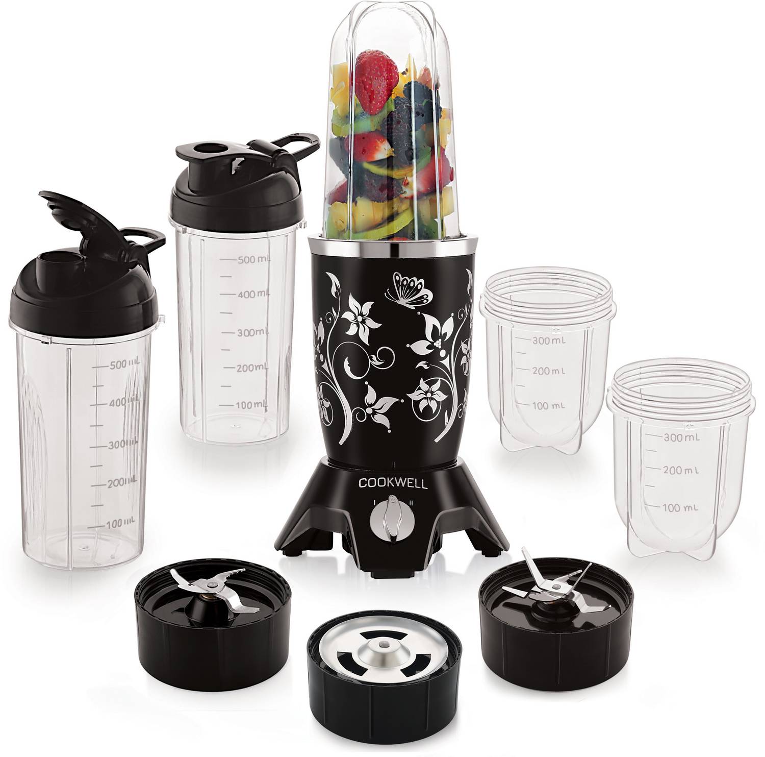 cookwell Bullet 600 W Juicer Mixer Grinder