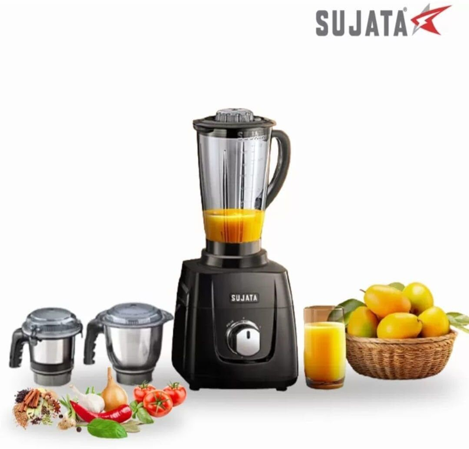 Image of SUJATA MG 01 1000 W Mixer Grinder