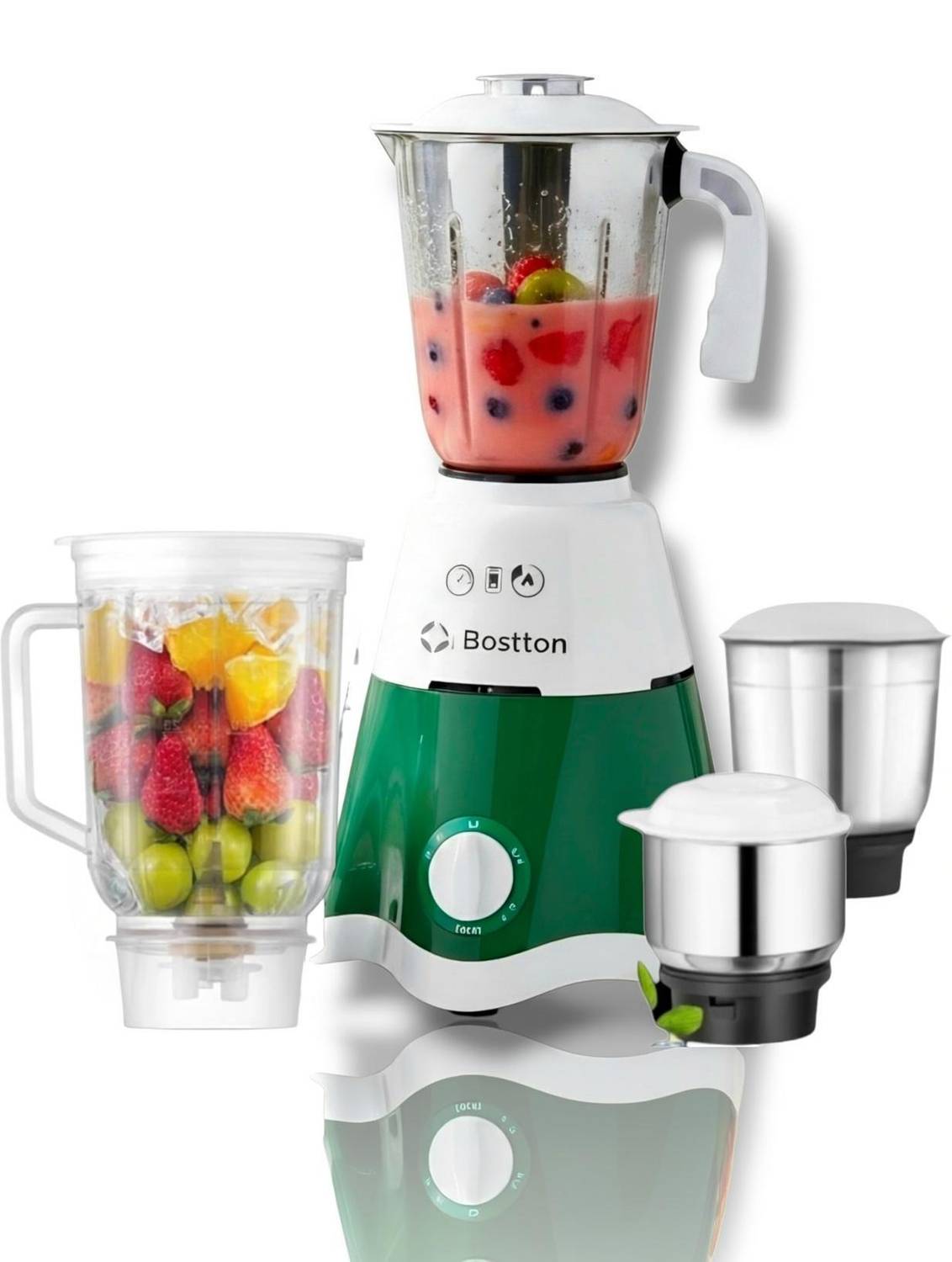 Bostton 750 Watt Double layered Copper 25 MM Motor 750 W Mixer Grinder