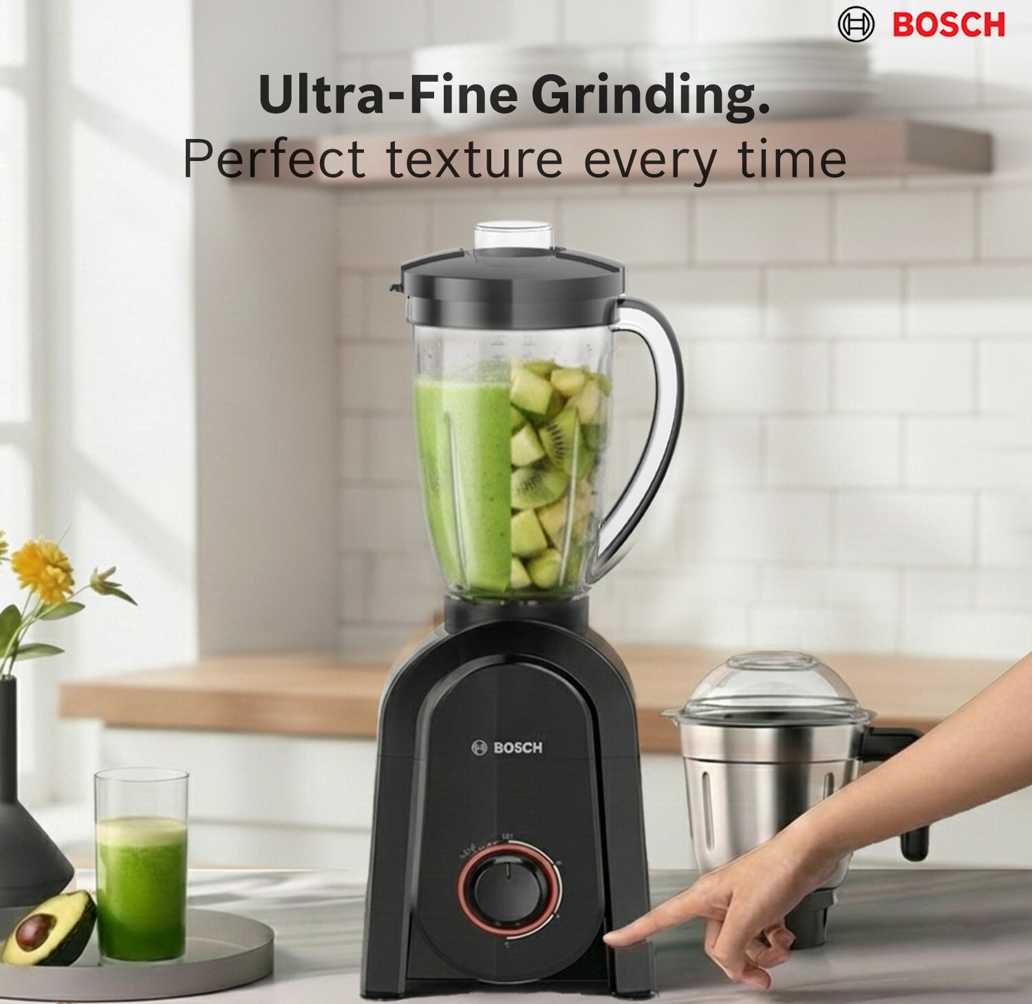 Image of BOSCH Pro 1000 W Mixer Grinder