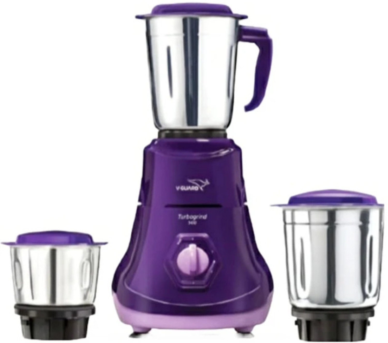 Image of V-Guard TURBOGRIND 500 500 W Mixer Grinder