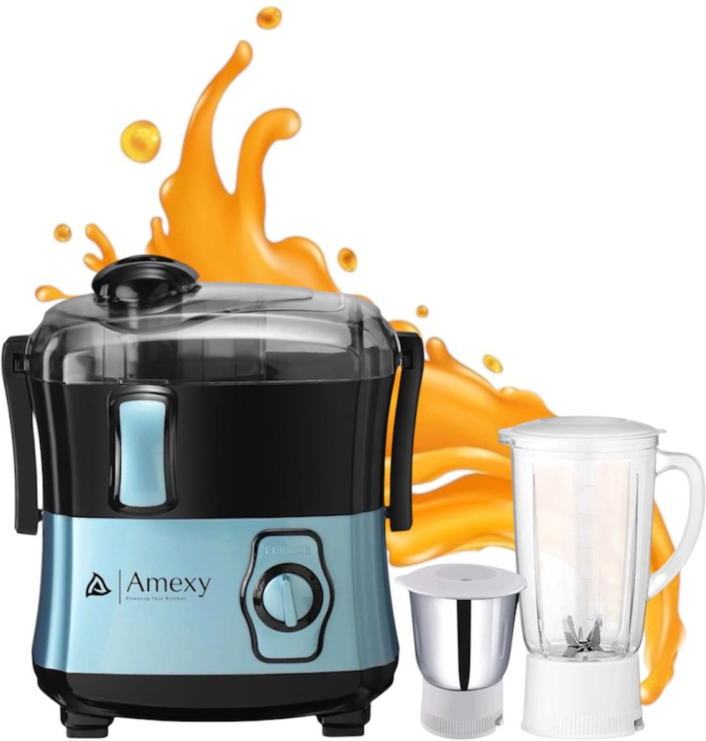Image of Amexy Juicer Black Marry 100% Copper Motor Compact Modular Look 750 W Juicer