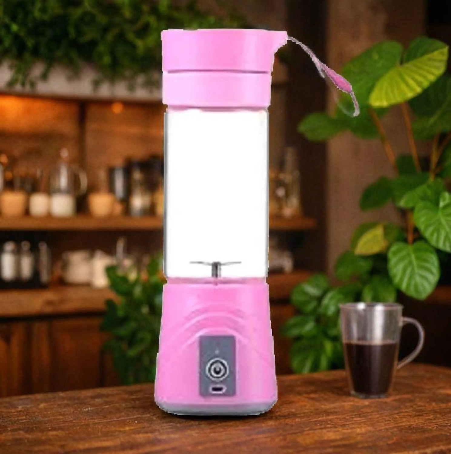Image of JayGopalTrendz Electric Fruit Juicer Maker USB Rechargeable Mini Juicer Mixer GrinderOJ210 350 W Juicer Mixer Grinder