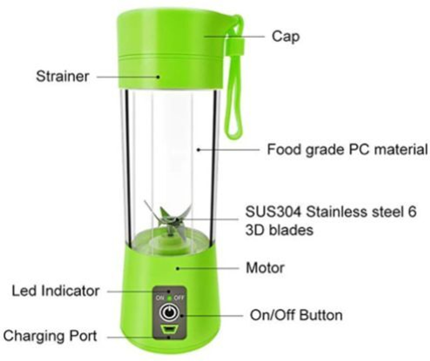 Image of JayGopalTrendz Pro Fruit Juicer 200 W Juicer Mixer Grinder