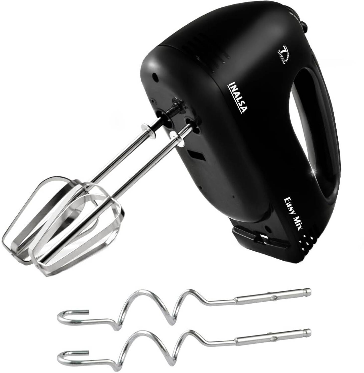 Inalsa Easy Mix 250 W Black Hand Blender at ₹1099 (35% Off) – Flipkart