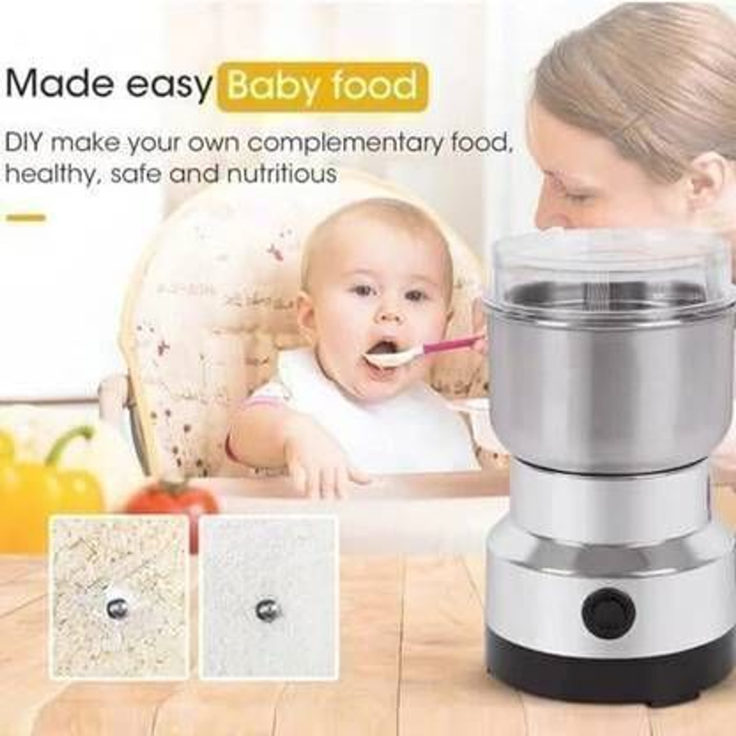 Image of Radhe Mini Mixer Grinder 1000 W Juicer Mixer Grinder