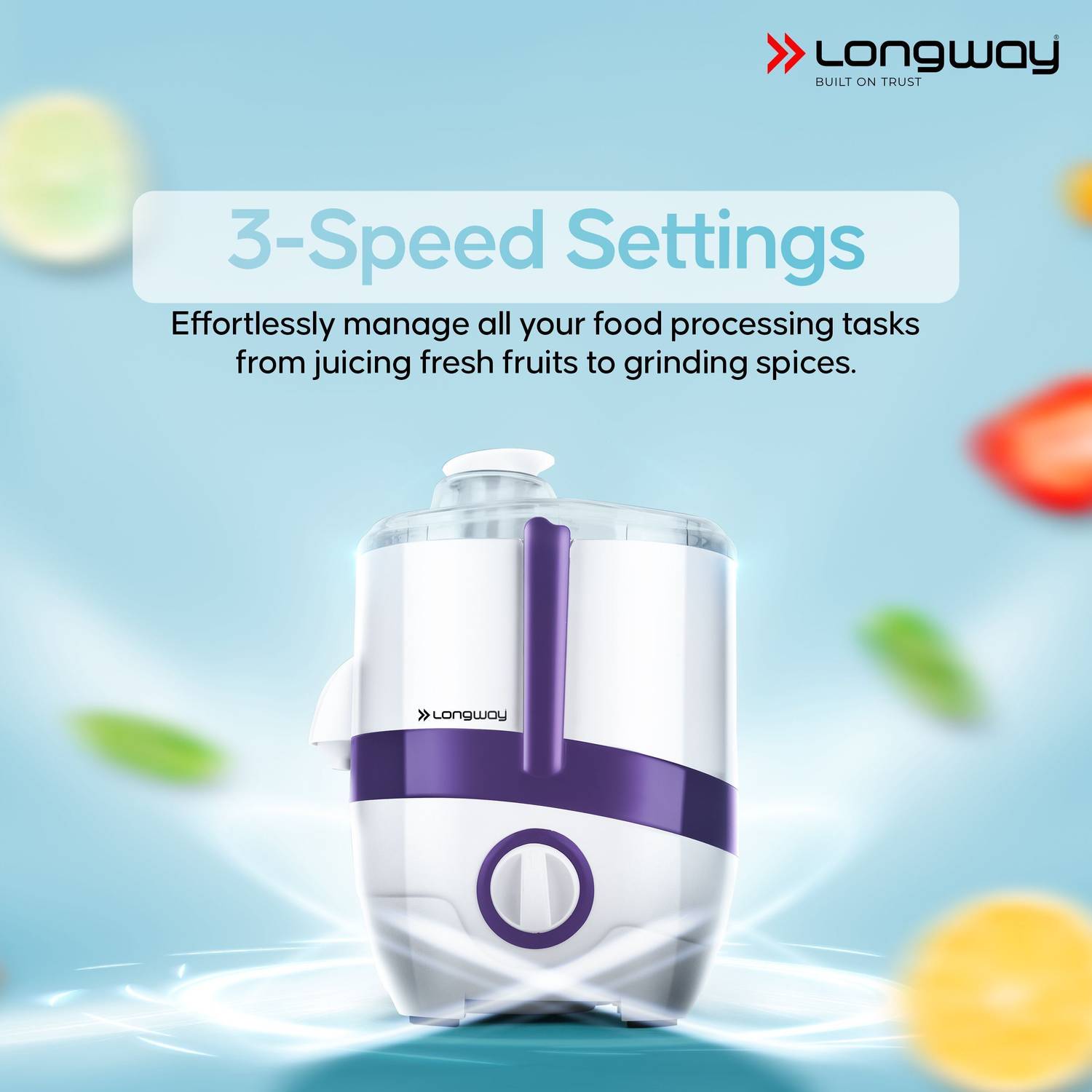 Longway Juicy 2J 600 W Juicer Mixer Grinder Price in India - Buy