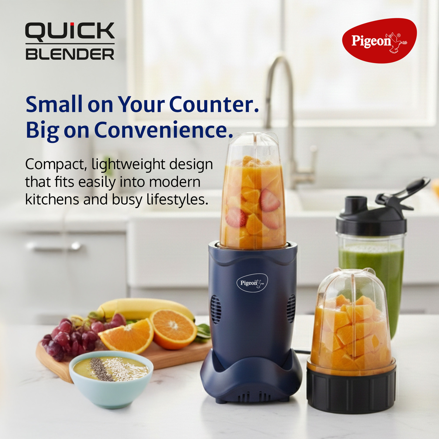 Image of Pigeon Quick Blend 400 W Mixer Blender