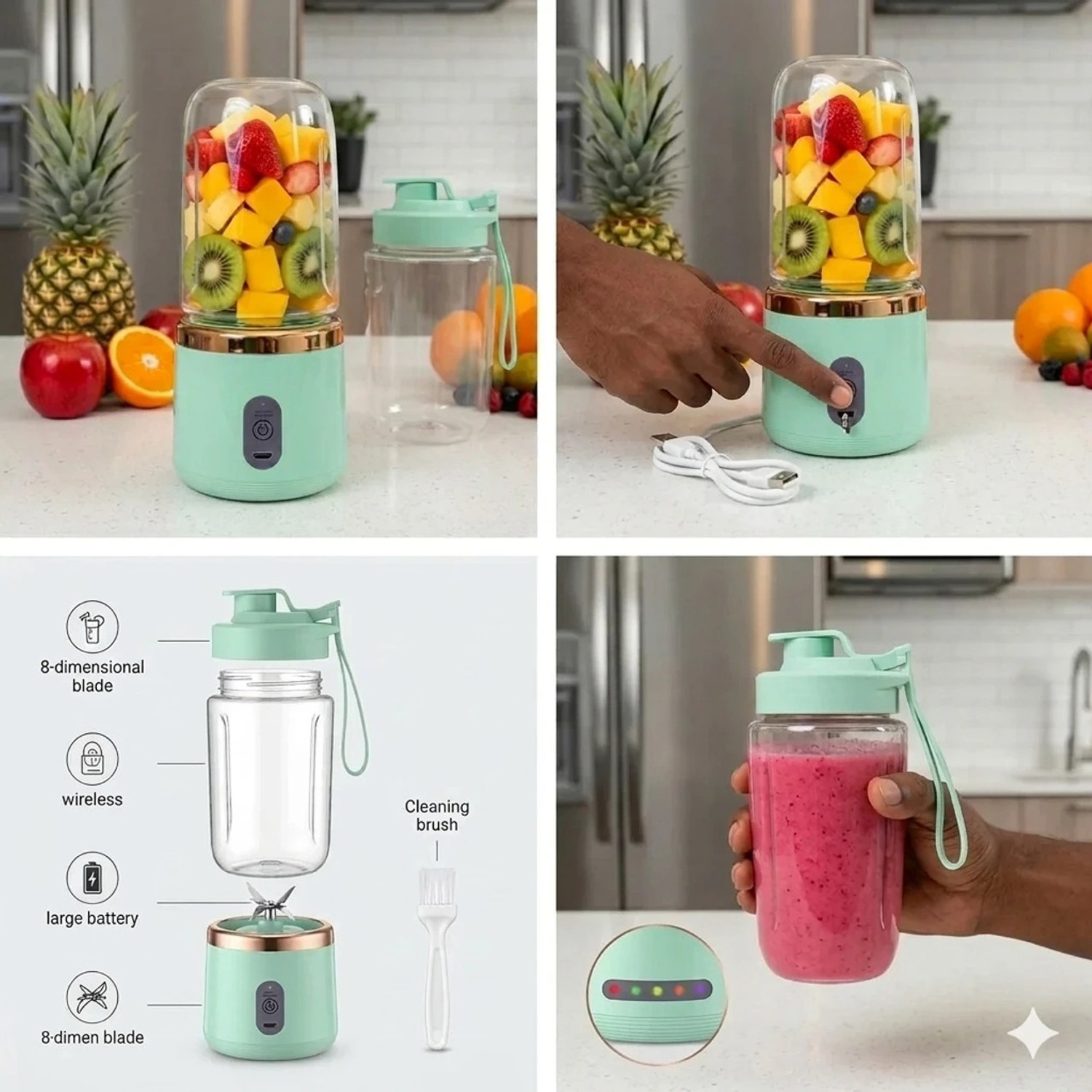 Image of Shama Traders 400ml 40 W Juicer Mixer Grinder