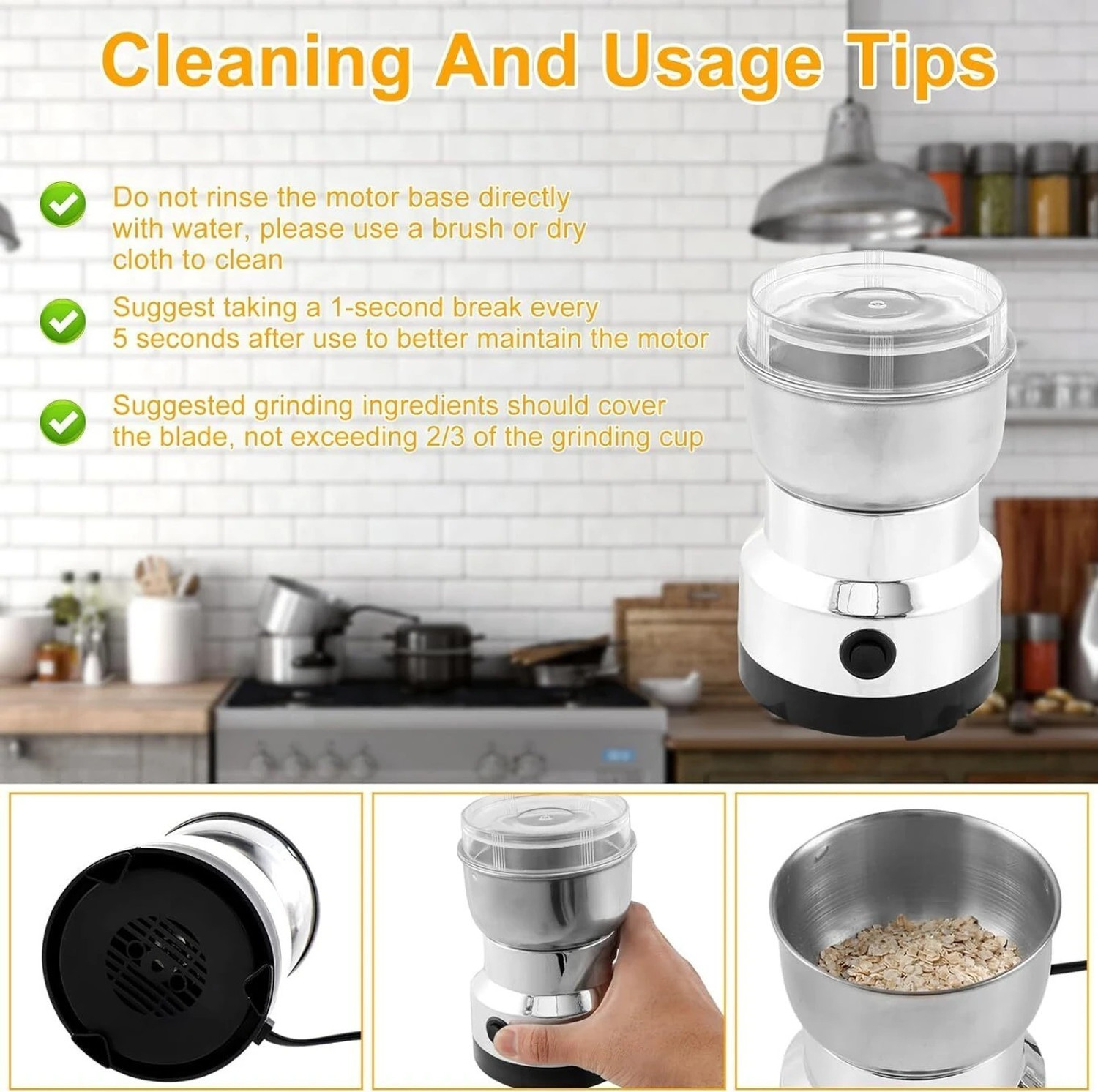 Image of TECHNEST NA 150 W Juicer Mixer Grinder