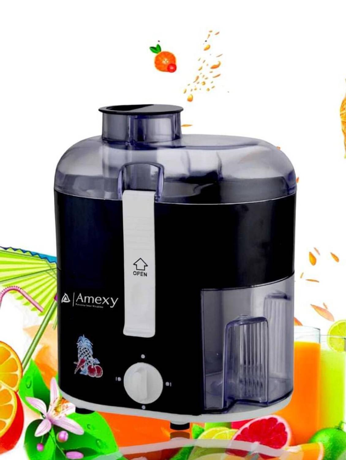 Amexy Juicer Black 750 W Juicer
