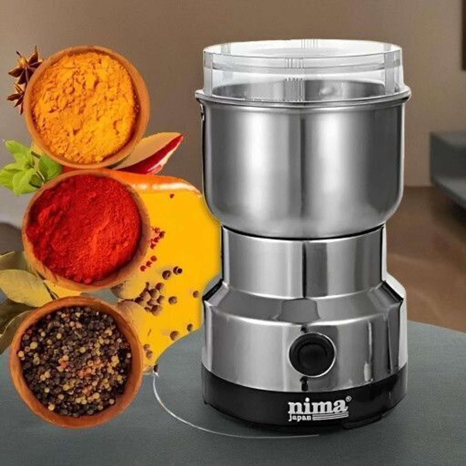 Image of HARIS STORE 150W Electric Mini Mixer Grinder Juicer Light weight Compact for KitchenCT397 240 W Juicer Mixer Grinder