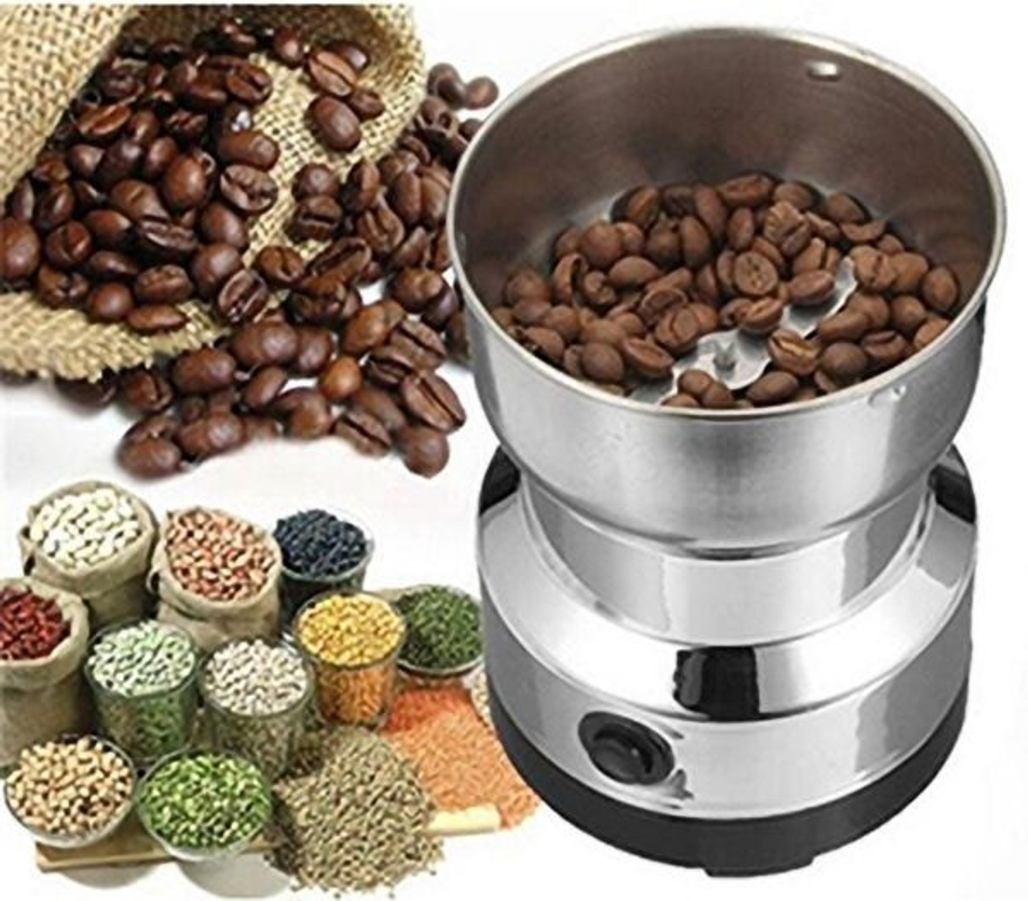 Image of Elvara creations function Small Food Grinder 300 Juicer Mixer Grinder 300 W Juicer Mixer Grinder
