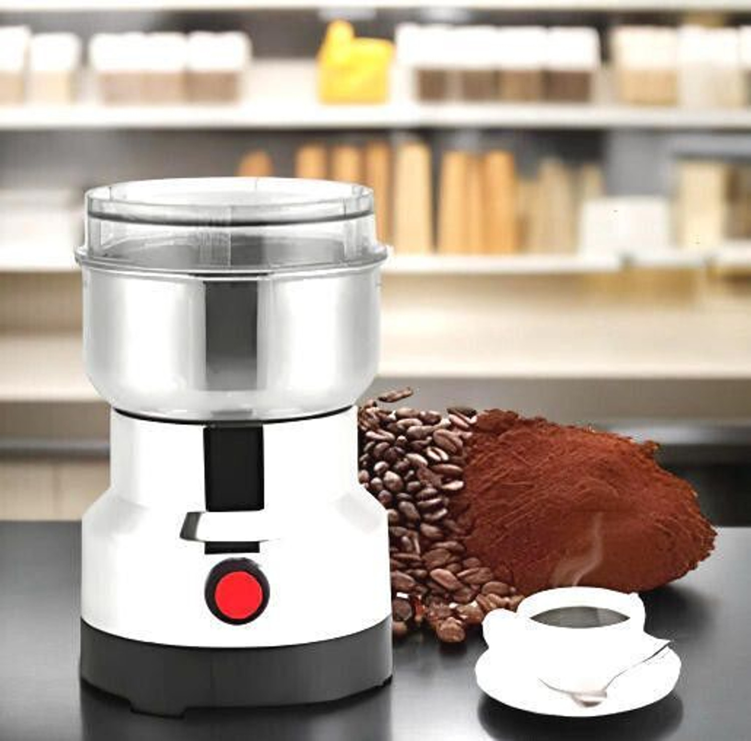 Image of JayGopalTrendz 150W Electric Mini Mixer Grinder Juicer Light weight Compact for KitchenCKJ62 240 W Juicer Mixer Grinder