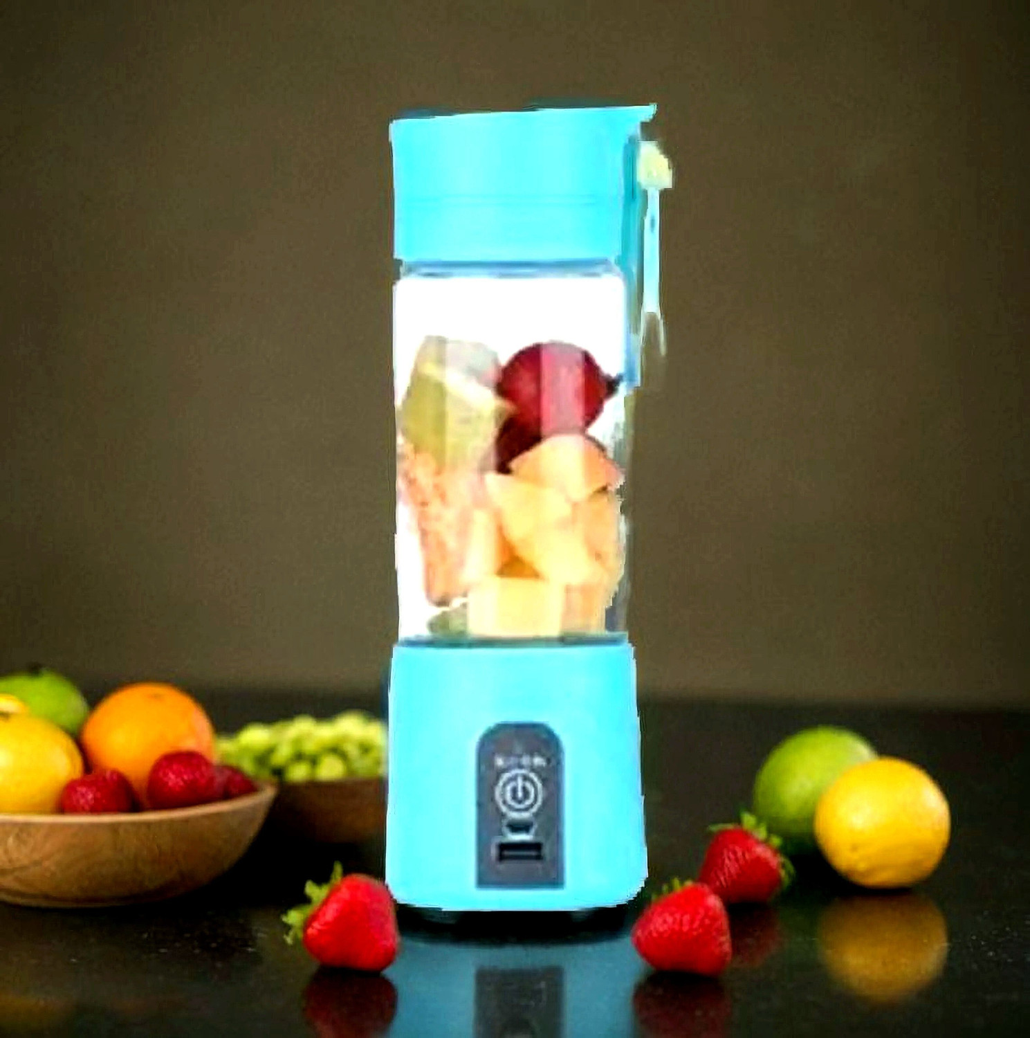 Image of JayGopalTrendz Electric Fruit Juicer Maker USB Rechargeable Mini Juicer Mixer GrinderIH356 350 W Juicer Mixer Grinder
