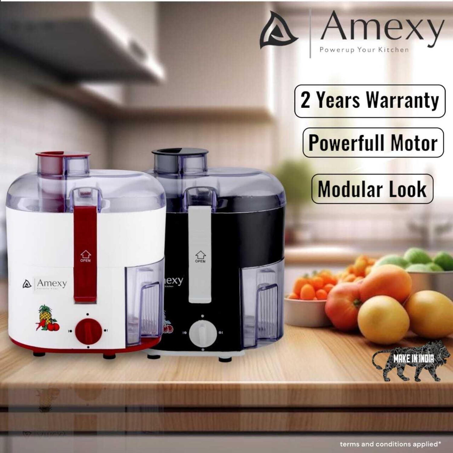Image of Amexy ERTIGA 750W Juicer High-Performance 750 W Juicer