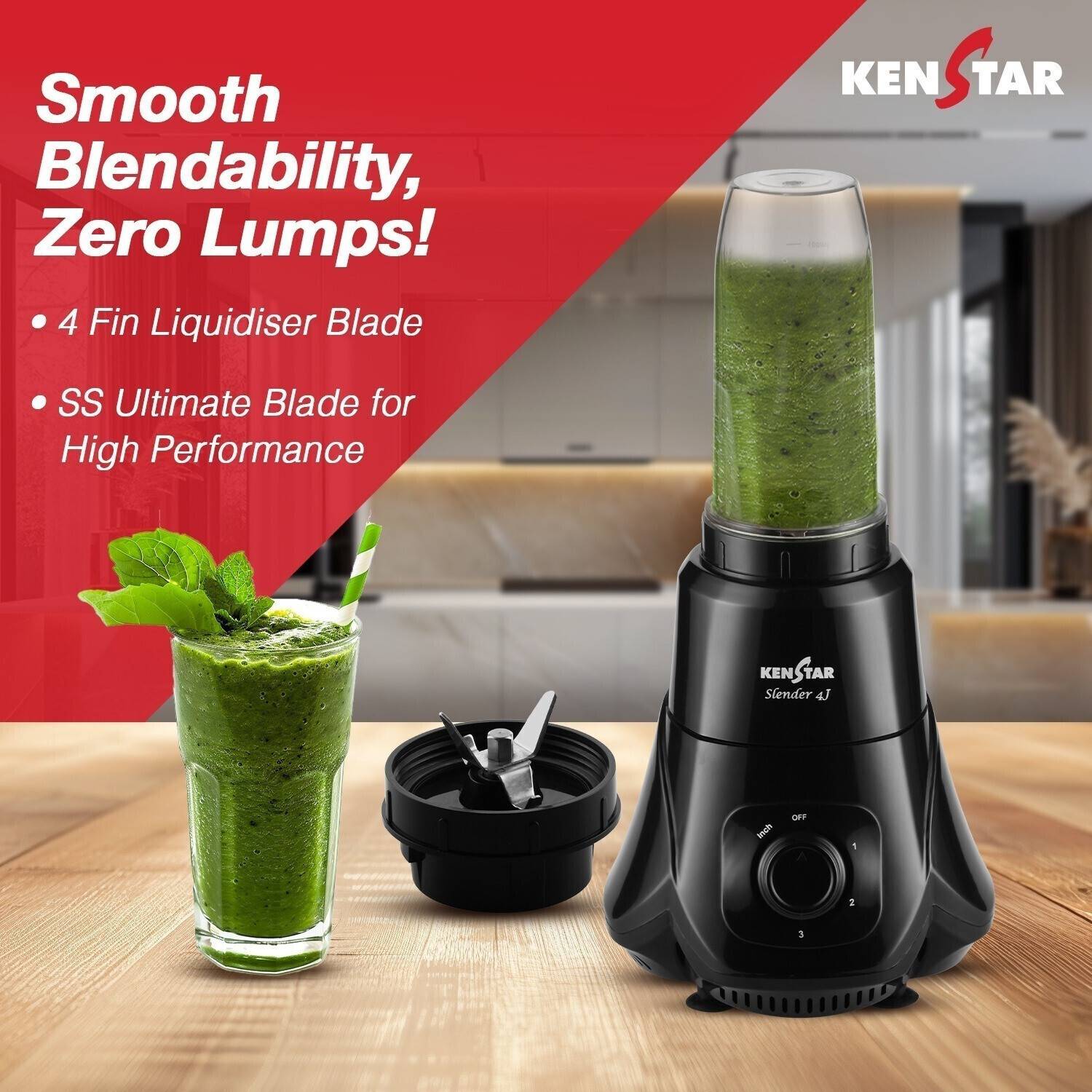 Kenstar Slender 500 W Mixer Grinder - Image 2