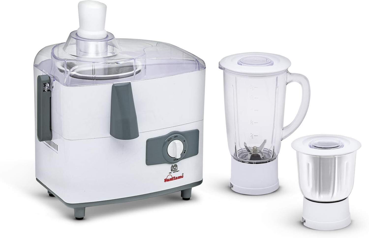 Image of Sunflame 2797543723136187 500 W Juicer Mixer Grinder