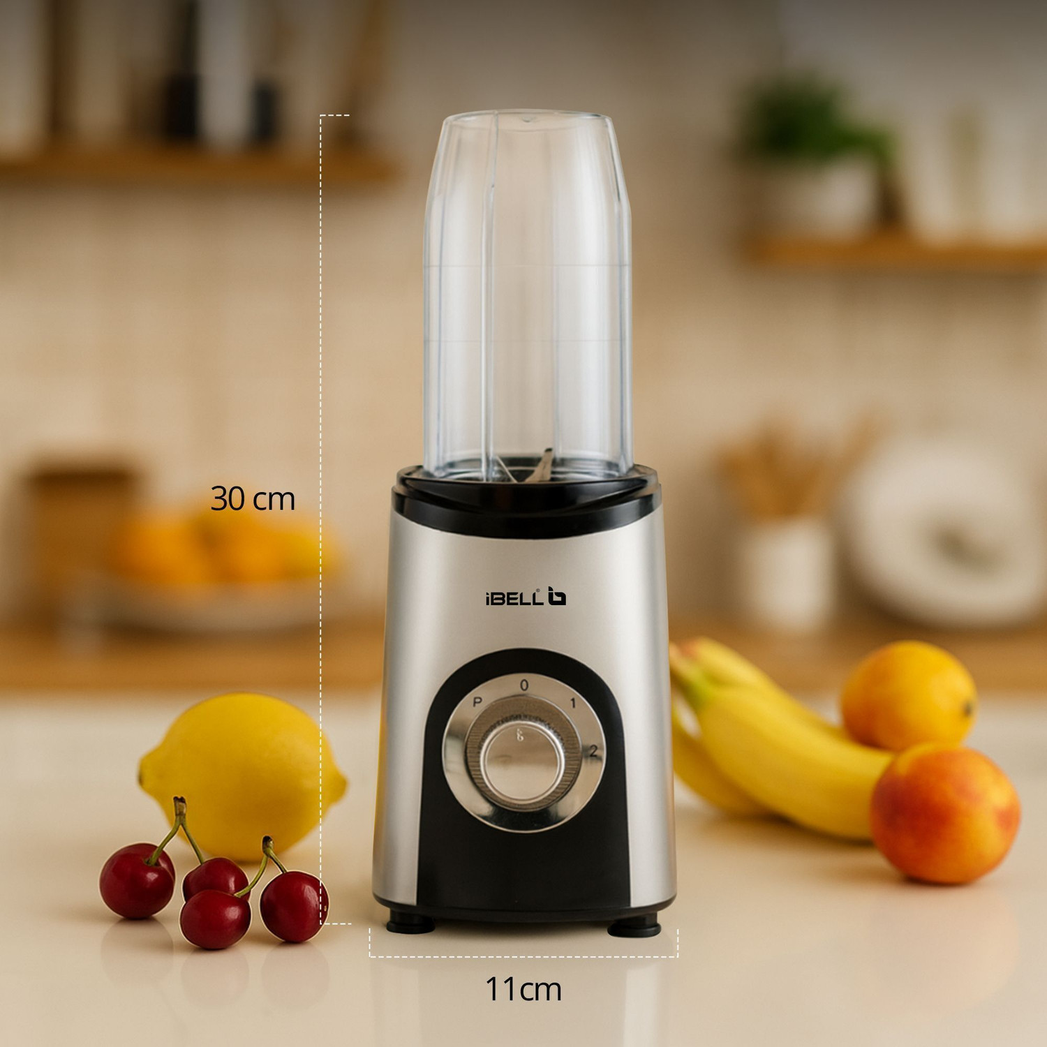 Image of iBELL NUTRICORE 5Q Nutri Blender, 24000 RPM, 100% Copper Motor, 3 Modes & Steel Blade 600 W Juicer Mixer Grinder