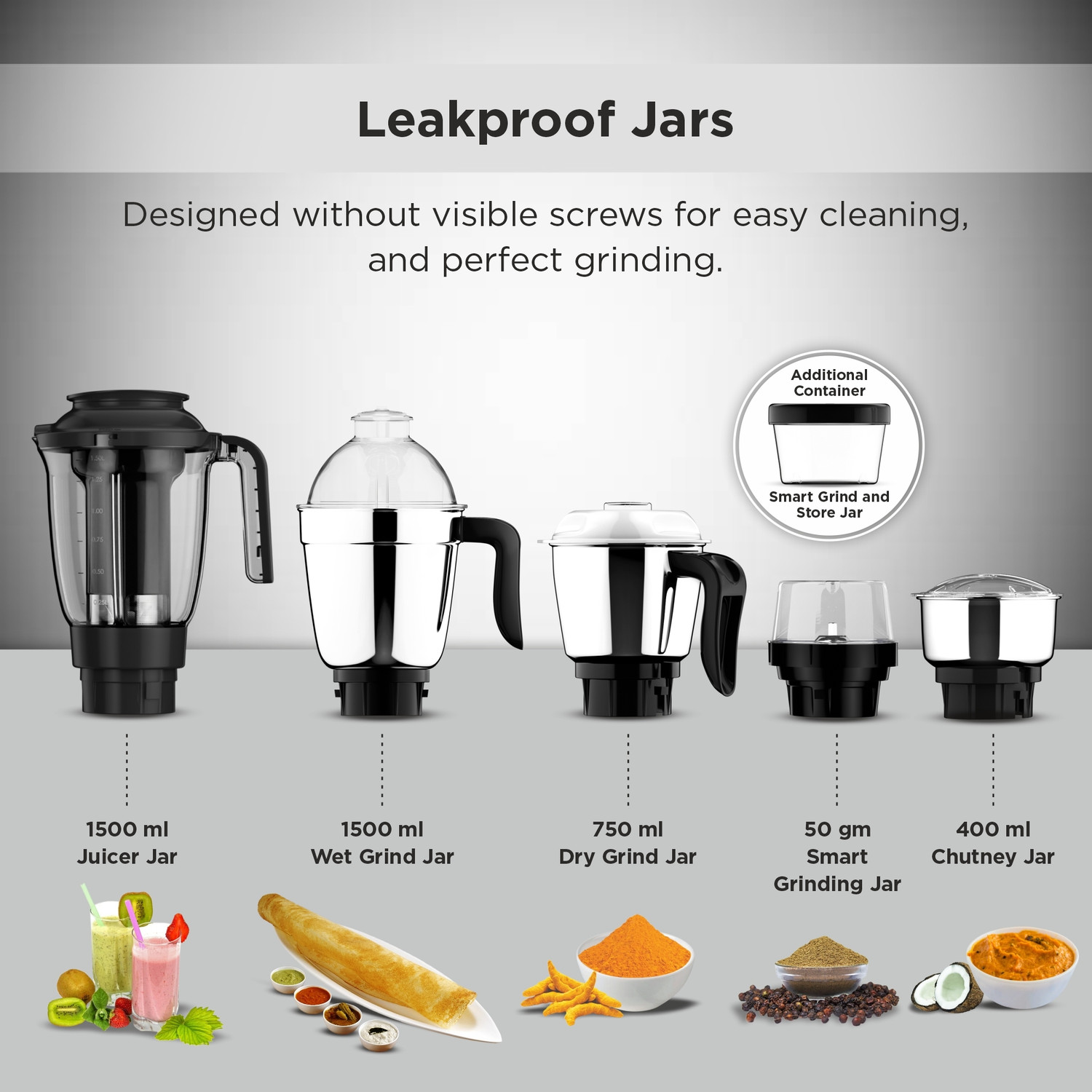 Image of Butterfly Jet Elite 5Jars 750 W Juicer Mixer Grinder