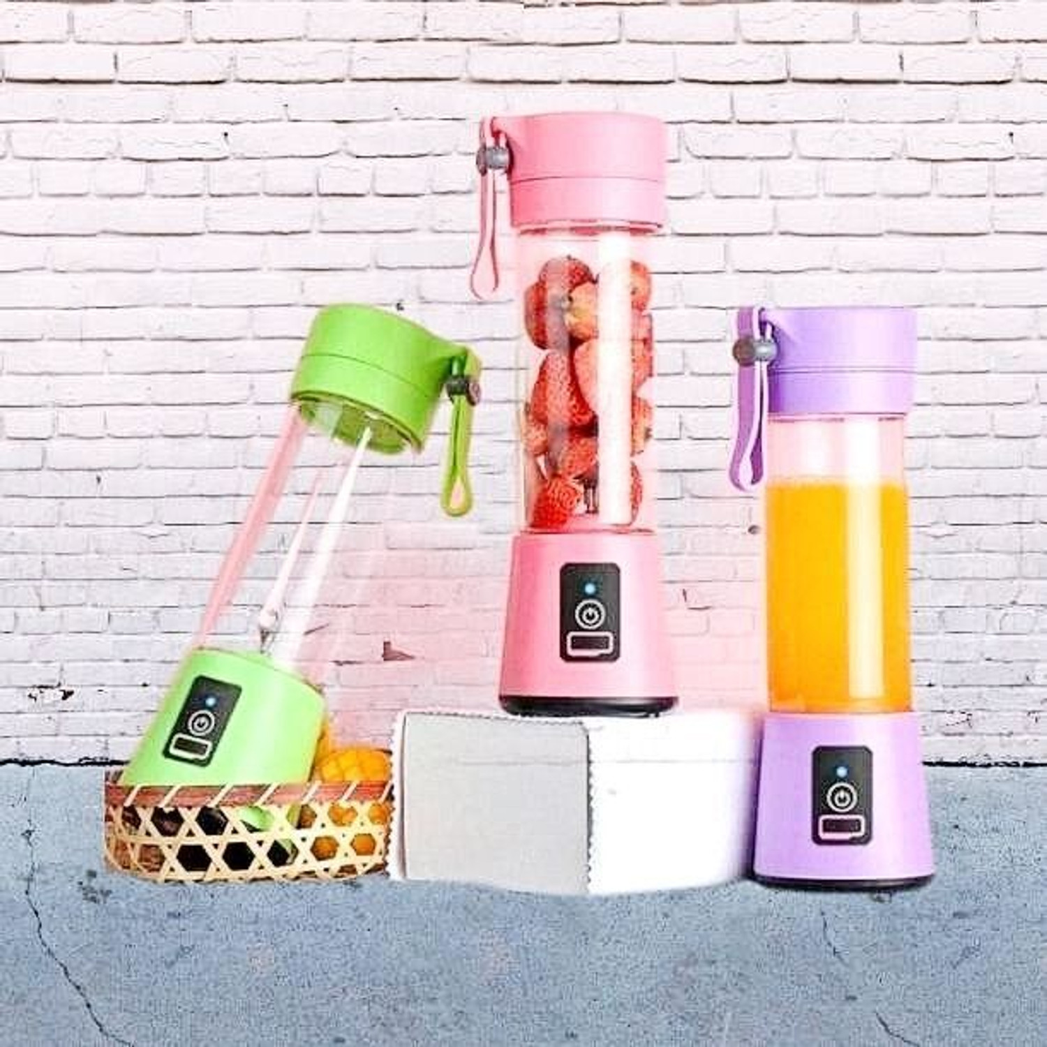 Image of JayGopalTrendz Electric Fruit Juicer Maker USB Rechargeable Mini Juicer Mixer GrinderNH314 350 W Juicer Mixer Grinder