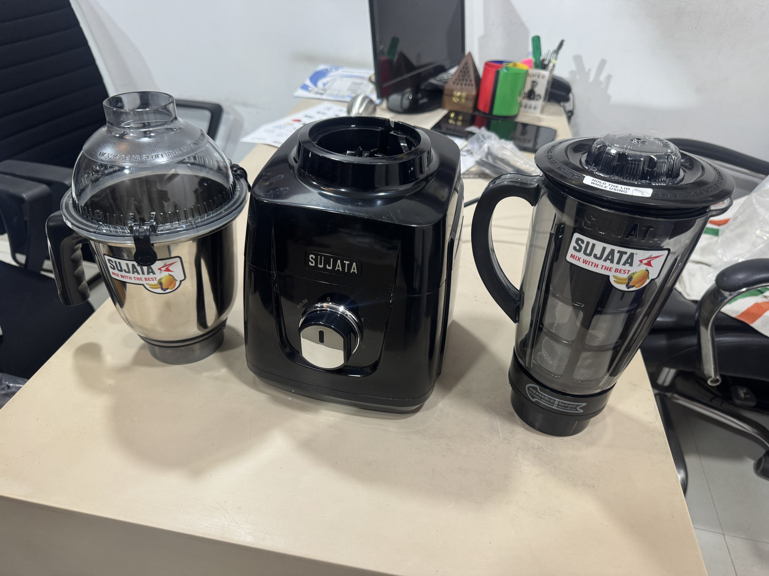 Image of SUJATA MG-03 1000 W Juicer Mixer Grinder